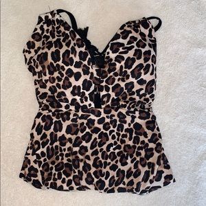Cheetah One Piece SwimSuit